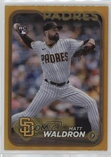 2024 Topps Series 1 Gold Foil Matt Waldron #162 g1d