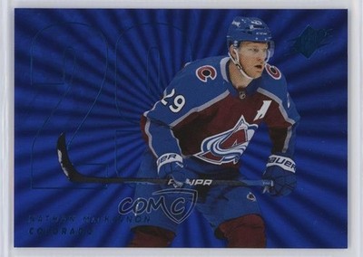 2024-25 SPx Radiance 59/100 Nathan MacKinnon #29 12v7