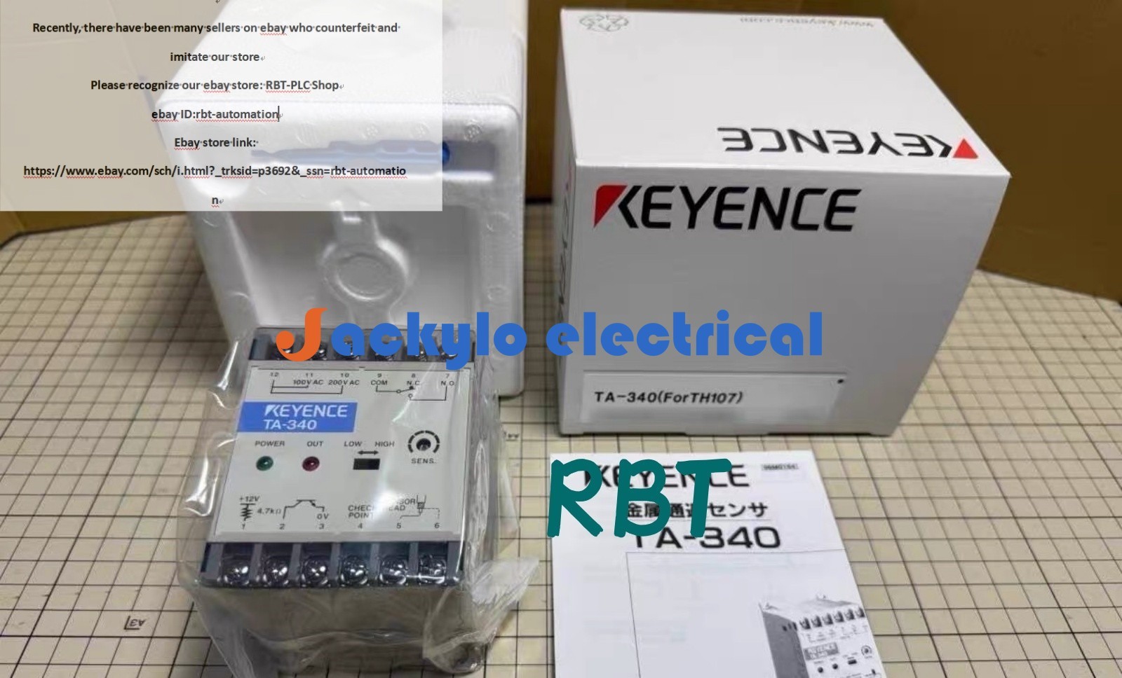 TA-340（ForTH107）Sensor Brand new