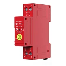 Smart Home WiFi Circuit Breaker with Adjustable Overcurrent and Remote Control