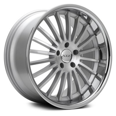 XIX Exotic X59 Wheels 20x10 (25, 5x120.65, 72.56) Silver Rims Set of 4