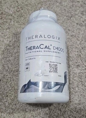 Theralogix, TheraCal D4000, 360 Tablets - SEALED NEW - Exp 10/26