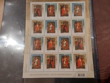 Canada Stamp #2379-82; Four Indian Kings (2010) 16x57 c  mini sheet MNH