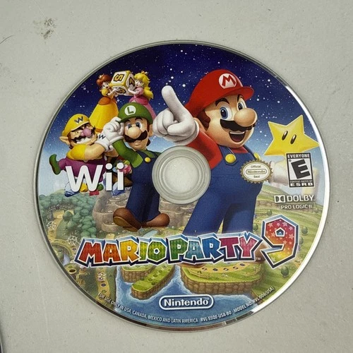 Mario Party 9 (Nintendo Wii, 2012) Disk Only - Working