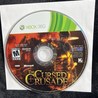 The Cursed Crusade Xbox 360 Disc Only  Tested, Working