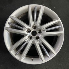 Rear Jaguar Silver Chrome Insert Xk Oem Wheel 20 2009 Original Alloy Rim 59843