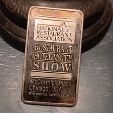 5 Unzen Barren Feinsilber 999 an . 3 Preis USA Kochshow rar Silber Münzen