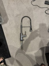 Cooke & Lewis Bilbrough Professional Kitchen Tap - Chrome Pull Down Spray Mixer