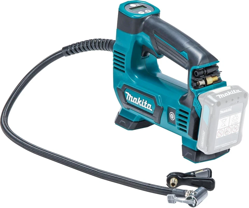 Inflador inalámbrico Makita MP100DZ 12V max CXT® de iones de litio, solo herramienta Foto 4 de 4