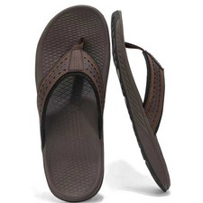 Men's Flip Flops Lightweight Sandals Walking Thong Indoor Outdoor Casual Shoes