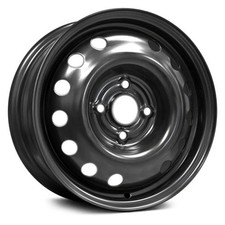 Rt 14 Steel Wheel 4 Lug X99148n Wheel 14x5.5 45 4x100 57.1 Black Single Rim