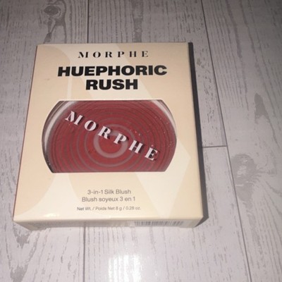 Morphe Huephoric Rush 3-in-1 Silk Blush Cream Matte Red 0.28 oz