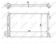 Radiateur Opel SIGNUM