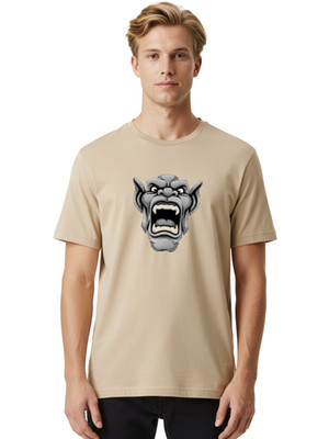 Goblin-Head Mens Graphic Tee, 100% Cotton, Casual Summer Wear