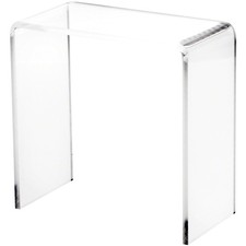 Plymor Clear Acrylic Vertical Rectangular Display Riser, 7" H x 7" W x 3.5" D