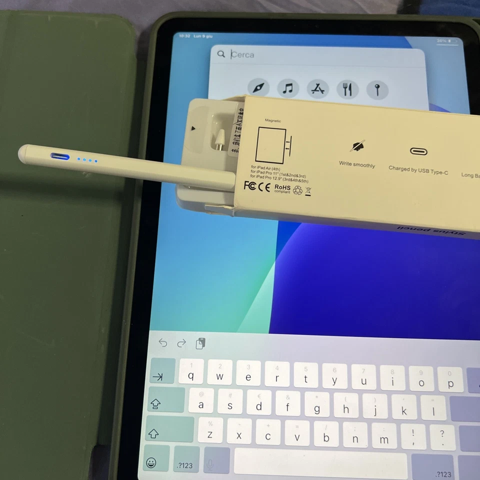 Tablet Apple Ipad Air 4 gen Quarta Wifi 256gb Verde A2316 + Penna Compatibile - Immagine 3 di 4