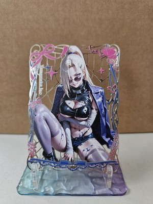 002/100 Ino Yamanaka - Naruto Shippiden Goddess Waifu Metal Card / Metallkarte