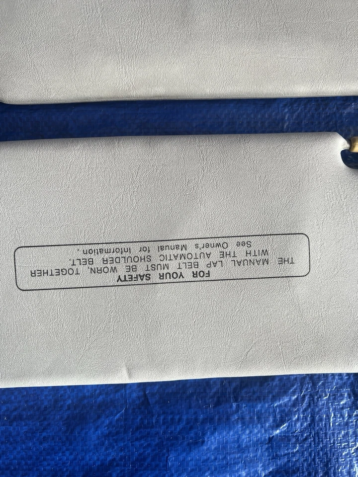 Пара солнцезащитных козырьков для хэтча седана Honda Civic EF 1990 1991 годов выпуска - Изображение 3 из 4