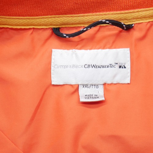 Cutter & Buck Pullover Jacket Mens XXL Oklahoma State OSU Windbreaker Orange - Picture 4 of 13