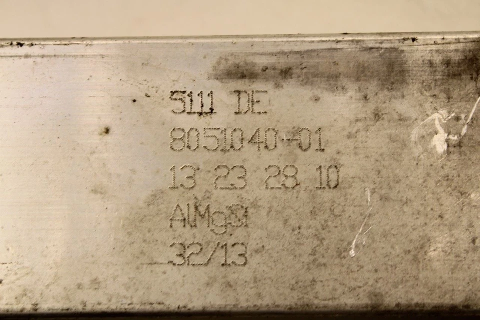 2010-2015 BMW 750i xDrive Front Bumper Reinforcement w/ Brackets 51118051040 OEM - Image 4 of 4