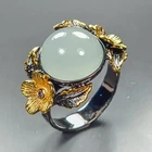 Handmade Natural Aquamarine Ring 925 Sterling Silver Size 8 /R471113