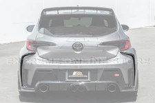 GR Package CARBON FIBER Rear Bumper Garnish Extension For 23-Up GR Corolla