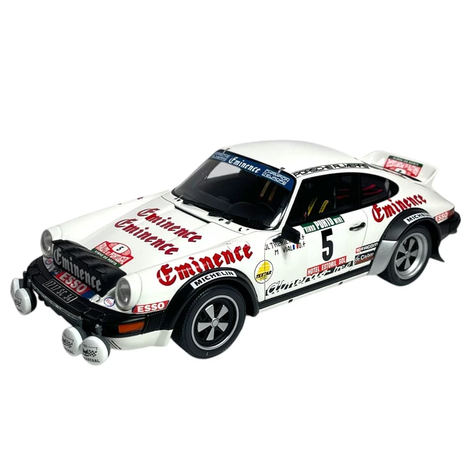 Set Modellini Auto Ottomobile 1/18 Citroen C35 + Porsche 911 SC GR.4 #5 Rally... - Immagine 2 di 4