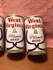 Vintage West Virginia Pilsner Beer Cans Empty Unopened Lot — photo 2