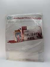Columbia Minerva Needle Point Christmas Idea Kit Holiday Cardinal Mailbox 8269