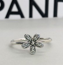 Genuine Pandora Dazzling Daisy Flower Ring ALE 925 - 190932CZ Size - 54