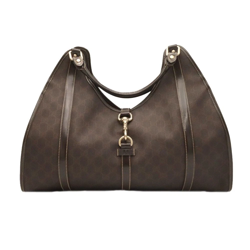 Sac à bandoulière Gucci PVC GG logo bordure brevetée Jackie 203493 87974329