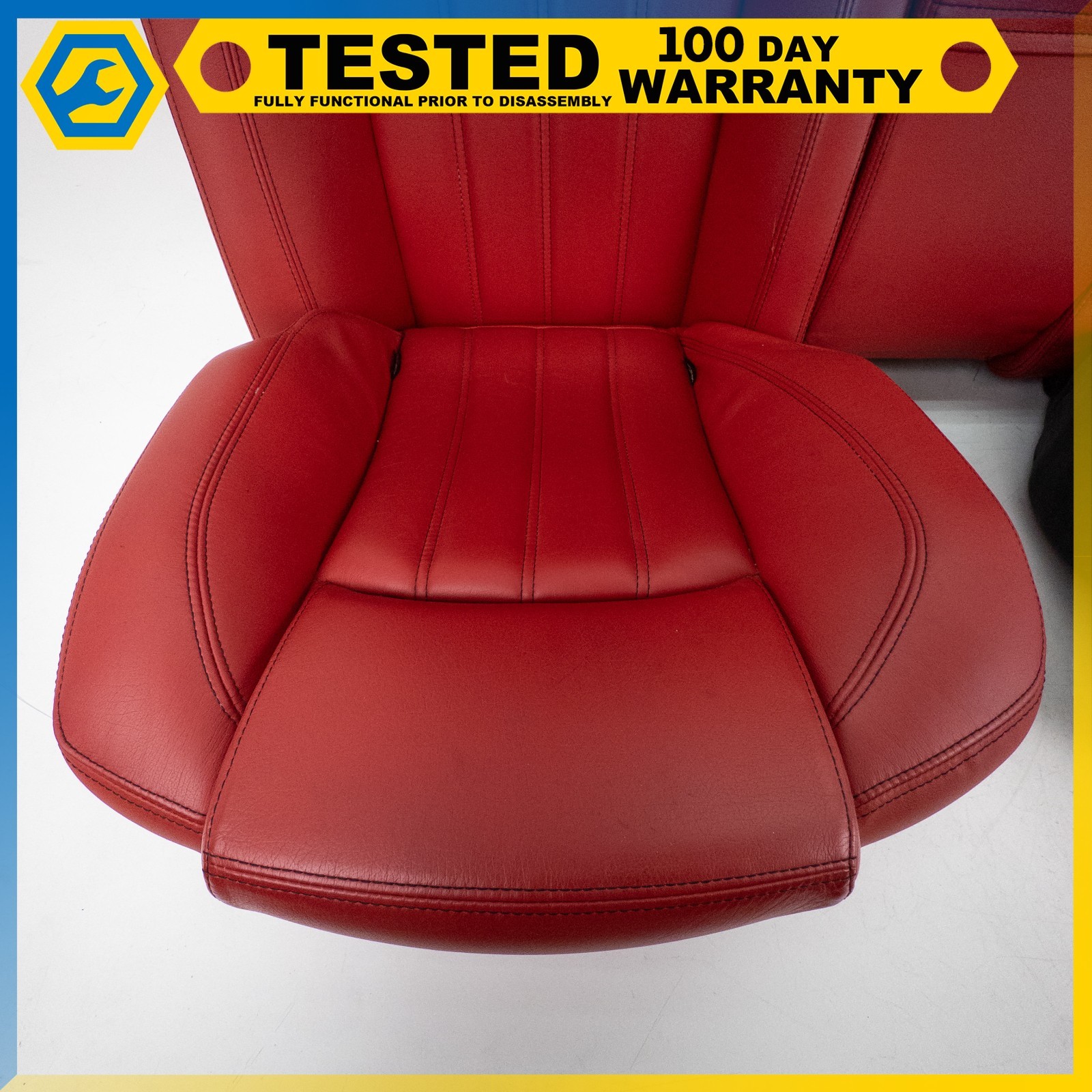 08-19 MASERATI GRANTURISMO COUPE REAR RIGHT & LEFT SIDE SEAT ASSEMBLY SET OEM