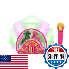eKids Karaoke Microphone with Boombox, Toddlery Toys with Built-in Music for Kid
