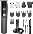 Beard Trimmer for Men, Electric Razor for Nose, Body, Face and Mustache, 5-In-1