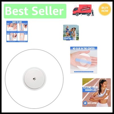 Waterproof 80 Pack Adhesive Sensor Covers for Libre 1/2/3 - Latex Free