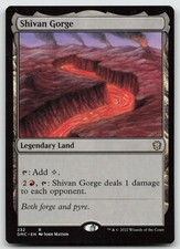 Magic: The Gathering Land Shivan Gorge Regular