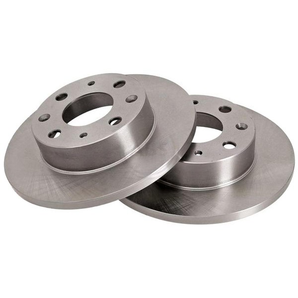 2 Bremsscheiben Voll Ø 231 Mm 12 Mm A.B.S. FüR U.A. Honda Civic-image