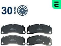 Optimal BP-12964 Bremsbelagsatz FüR Scheibenbremse Bremsbelagsatz FüR Porsche