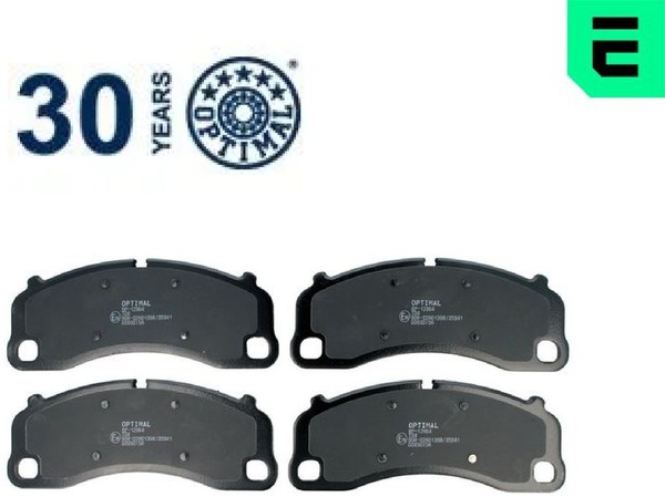Optimal BP-12964 Bremsbelagsatz FüR Scheibenbremse Bremsbelagsatz FüR Porsche-image