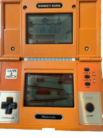 Nintendo Game & Watch Donkey Kong DK-52 Orange 1982