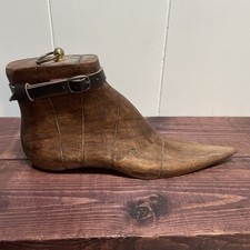 Vintage Solid Wood Shoe/Boot 12 Form Preowned