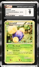 CGC 9 MINT Jumpluff 6/123 Heartgold & Soulsilver Holo Pokemon Card