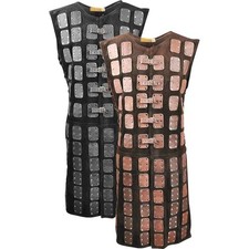 Medieval leather armor Leather Brigandine Halloween Cosply SCA LARP