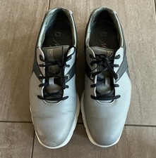 Chaussures de golf homme Footjoy Pro SL gris et noir taille UK 9,5