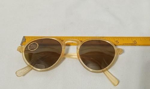 Occhiali da sole nuovi vintage Willson made in USA anni 50 crookes celluloide traslucida? - Foto 3 di 9