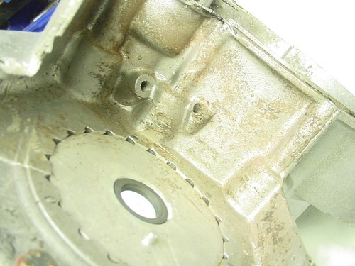 1966 BSA A65 SPITFIRE MKII ENGINE CASES MATCHING HALVES, GOOD THREADS NO DAMAGE - Picture 8 of 10