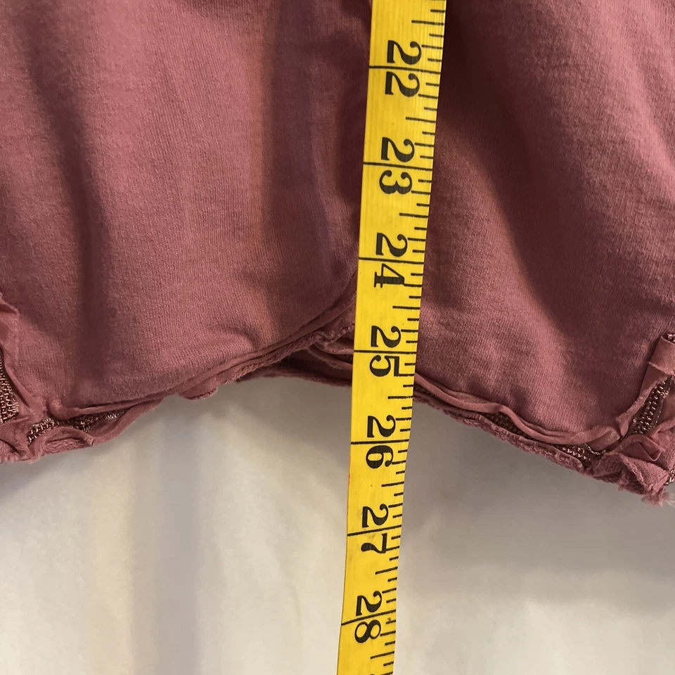 Chaqueta Blazer Nick & Mo Detalle Cinta Malva Borde Crudo Boho Grunge Talla XL Foto 4 de 4