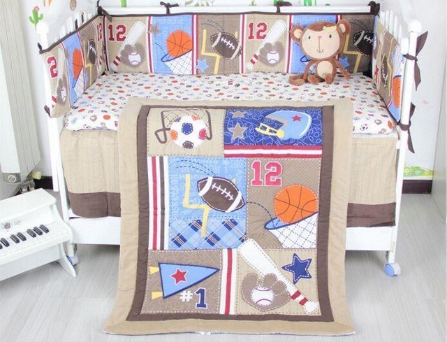baseball baby bedding crib sets
