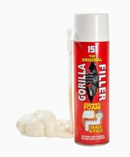 Gorilla Filler Expanding Foam Door Frame Sealant Waterproof for Gap Cracks 500ml