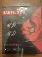 High Fidelity Silicone Ear Plugs - 2 Pairs - for Noise Reduction